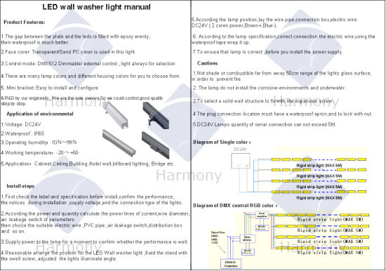 Waterproof IP65 Outdoor Lights SMD LED Lighting Bar