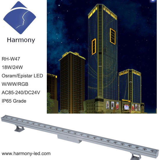 Wonderful Effect DC24V 24W Osram LED Wall Washer Lighting