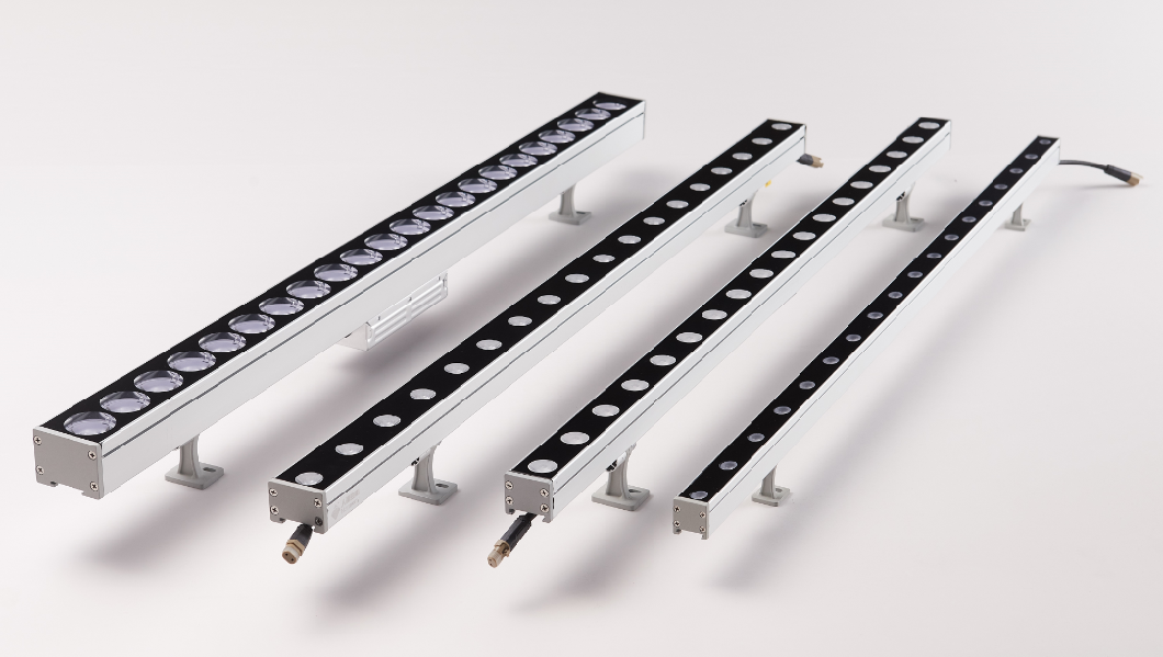 RH-W21 18W RGBW LED Wall Washer Light Dimmable Color Changing 24V RGB LED Strip Light Bar for Outdoor/Indoor Lighting Projects, Landmark, Building, Billboar