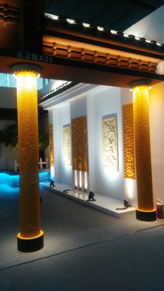 Iluminación de columna de luz puntual especial para exteriores de alta