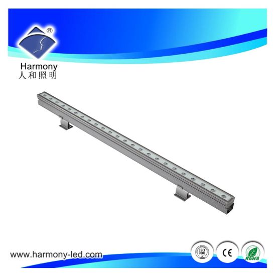 Outdoor Waterproof Linear RGB DMX High Power 24*1W LED Wall Washer